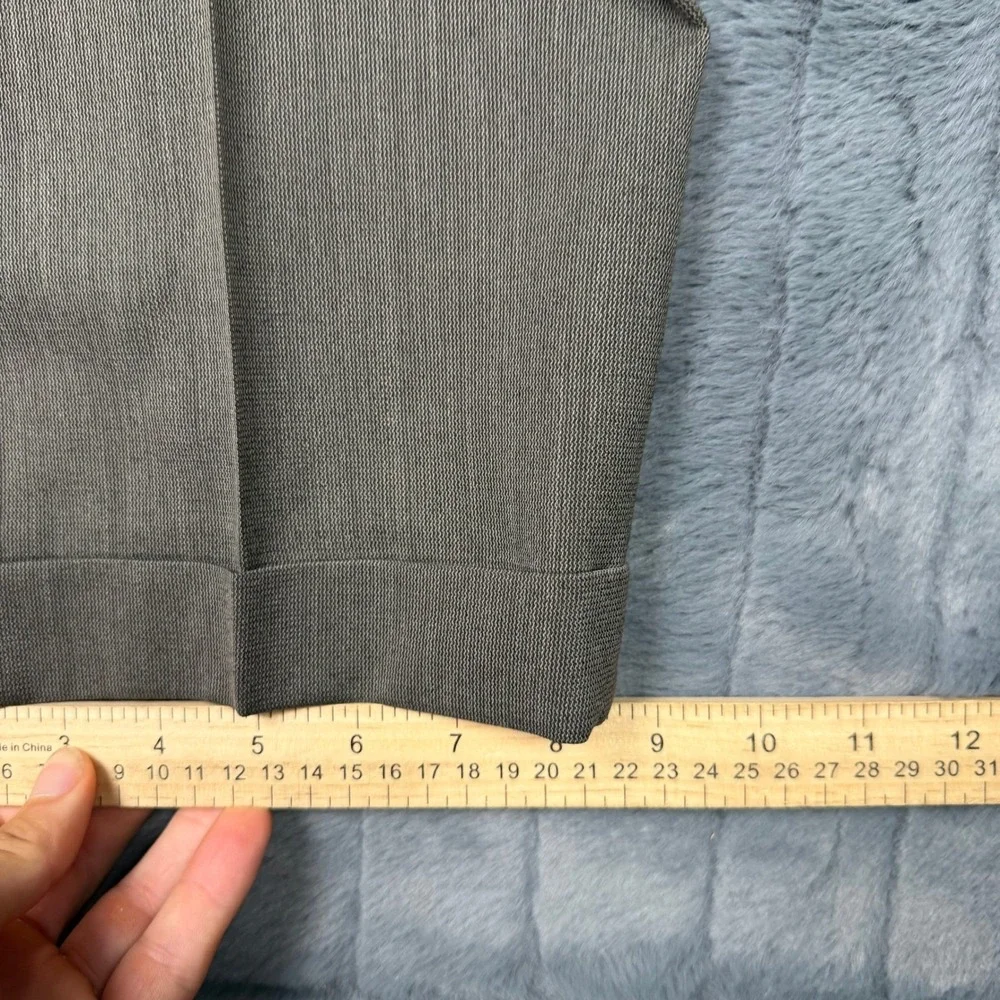 Hugo Boss Mens 44R Suit Brown Wool 3 Button Blazer Pleated Cuffed Pants USA Made